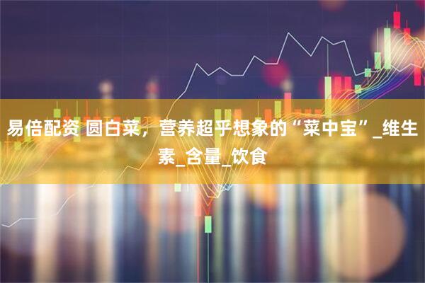 易倍配资 圆白菜，营养超乎想象的“菜中宝”_维生素_含量_饮食